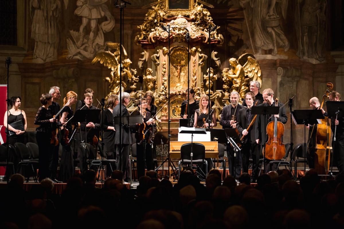 Koncertní atmosféra v Mramorovém sále